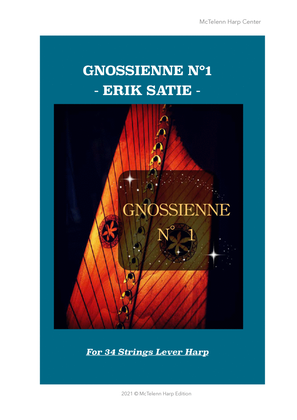 Gnossienne n°1 - Erik Satie - intermediate & 34 String Harp | McTelenn Harp Center