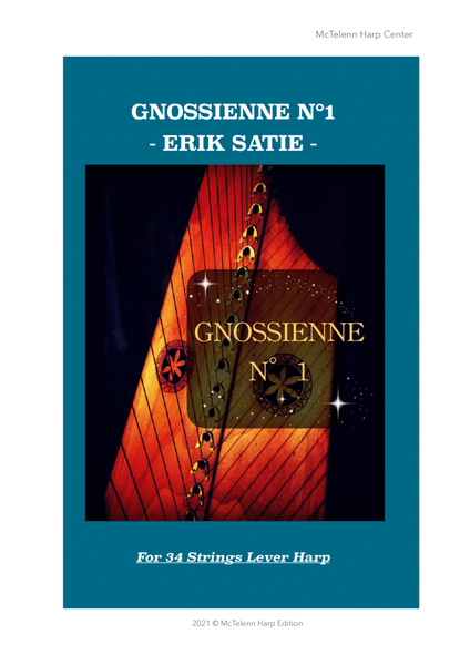 Gnossienne n°1 - Erik Satie - intermediate & 34 String Harp | McTelenn Harp Center image number null