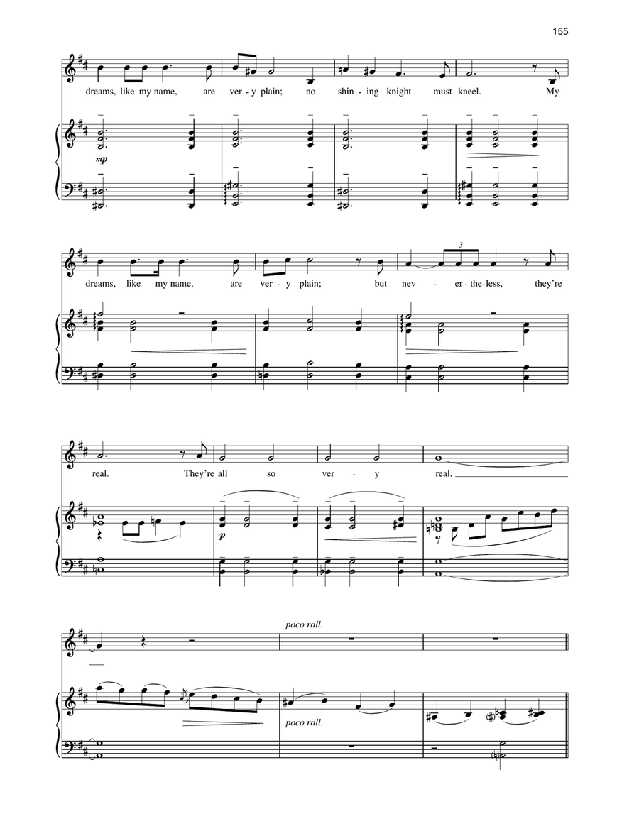 Simple Little Things (from 110 in the Shade) Soprano Voice scores gallery preview page 2