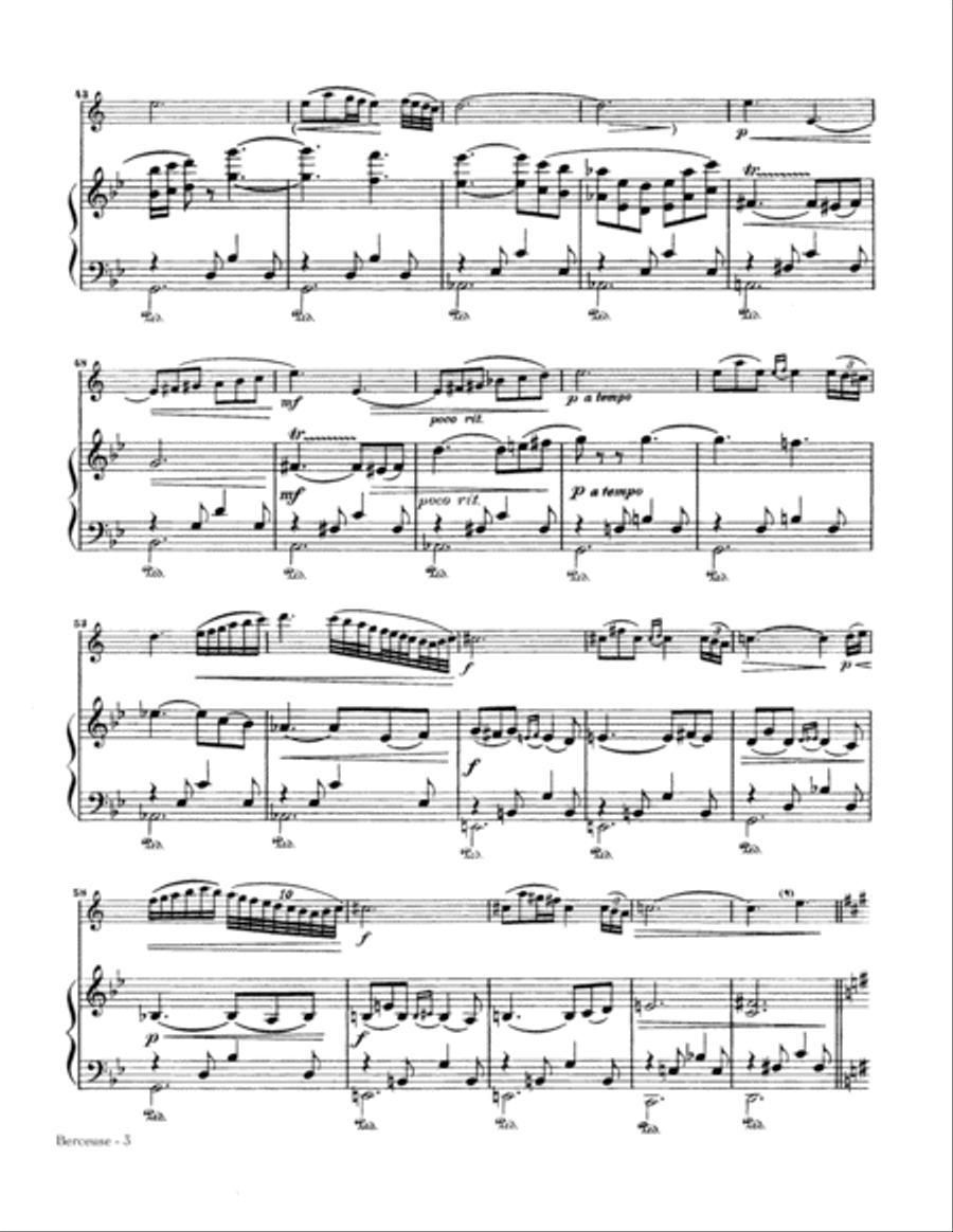 Berceuse School and Community scores gallery preview page 3