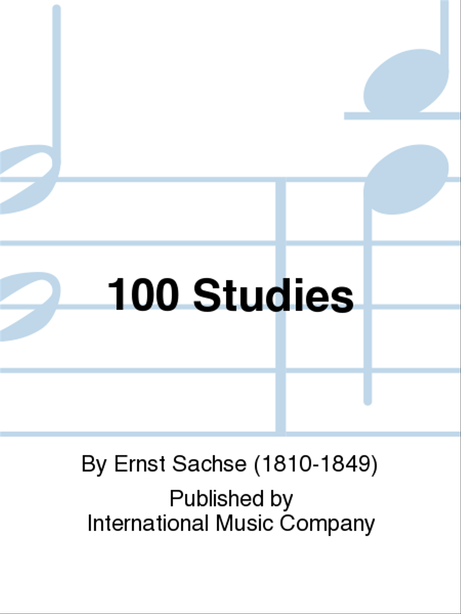 100 Studies by Ernst Sachse Trumpet Solo - Sheet Music