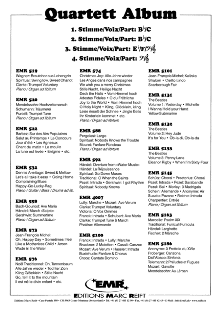 4 Spirituals 4 Spirituals Brass Quintet scores gallery preview page 8