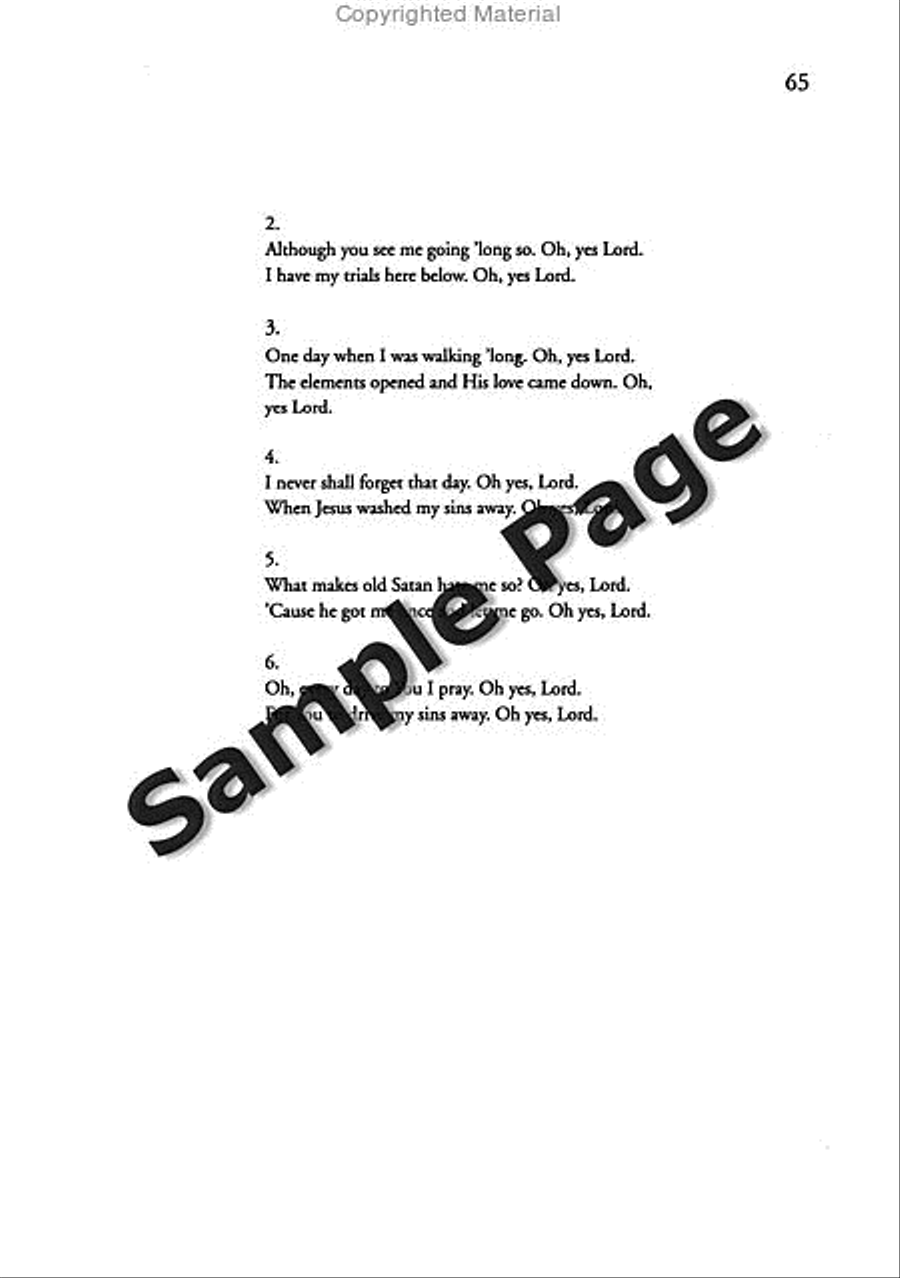 Best of Spirituals & Gospels Acoustic Guitar scores gallery preview page 66
