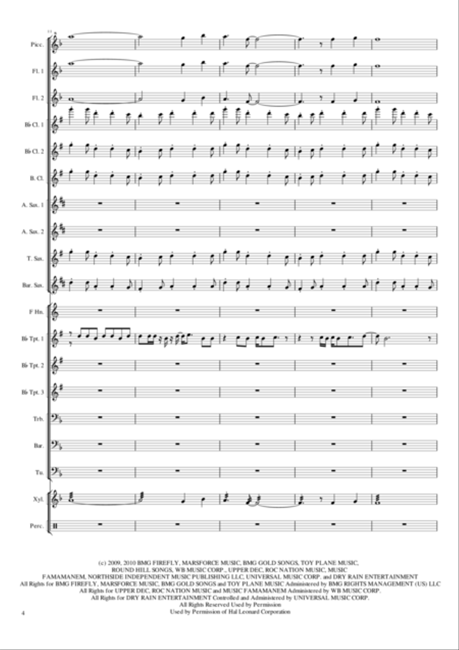 Just The Way You Are Just The Way You Are Small Ensemble scores gallery preview page 4