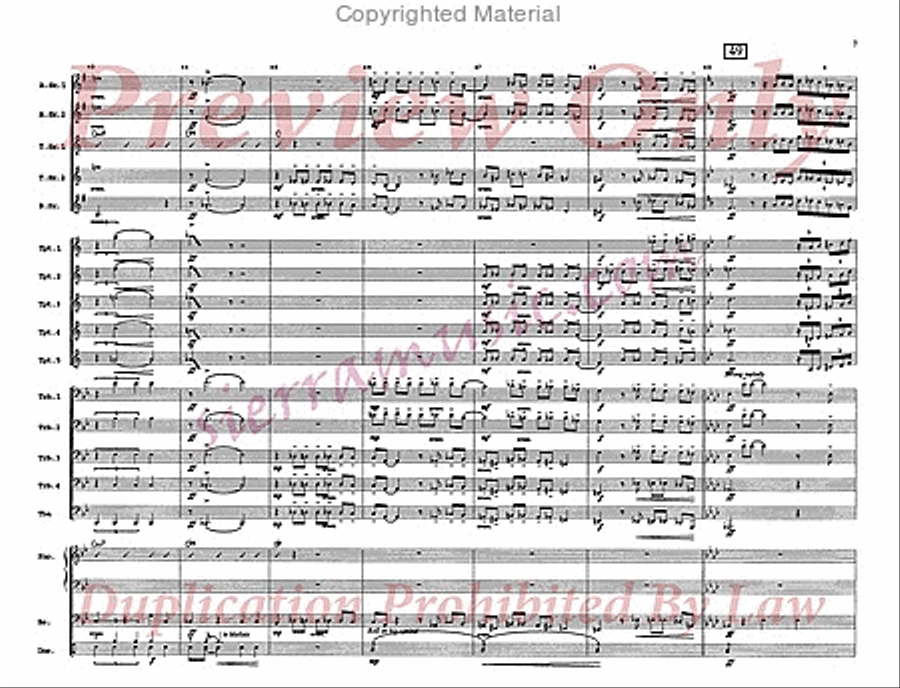 Artemis and Apollo Jazz Ensemble scores gallery preview page 8
