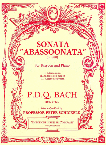 PDQ Bach: Sonata Abassoonata