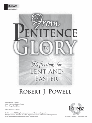 Book cover for From Penitence to Glory (Digital Download)