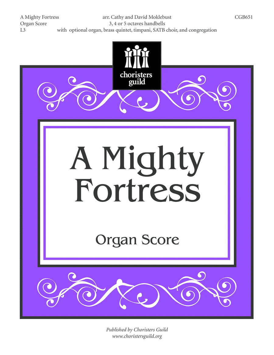 A Mighty Fortress - Organ Score image number null