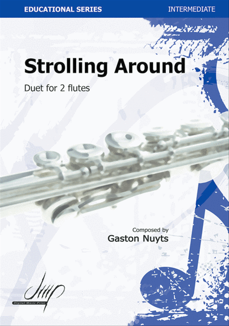 Strolling Around Strolling Around Flute Quartet scores gallery preview page 1