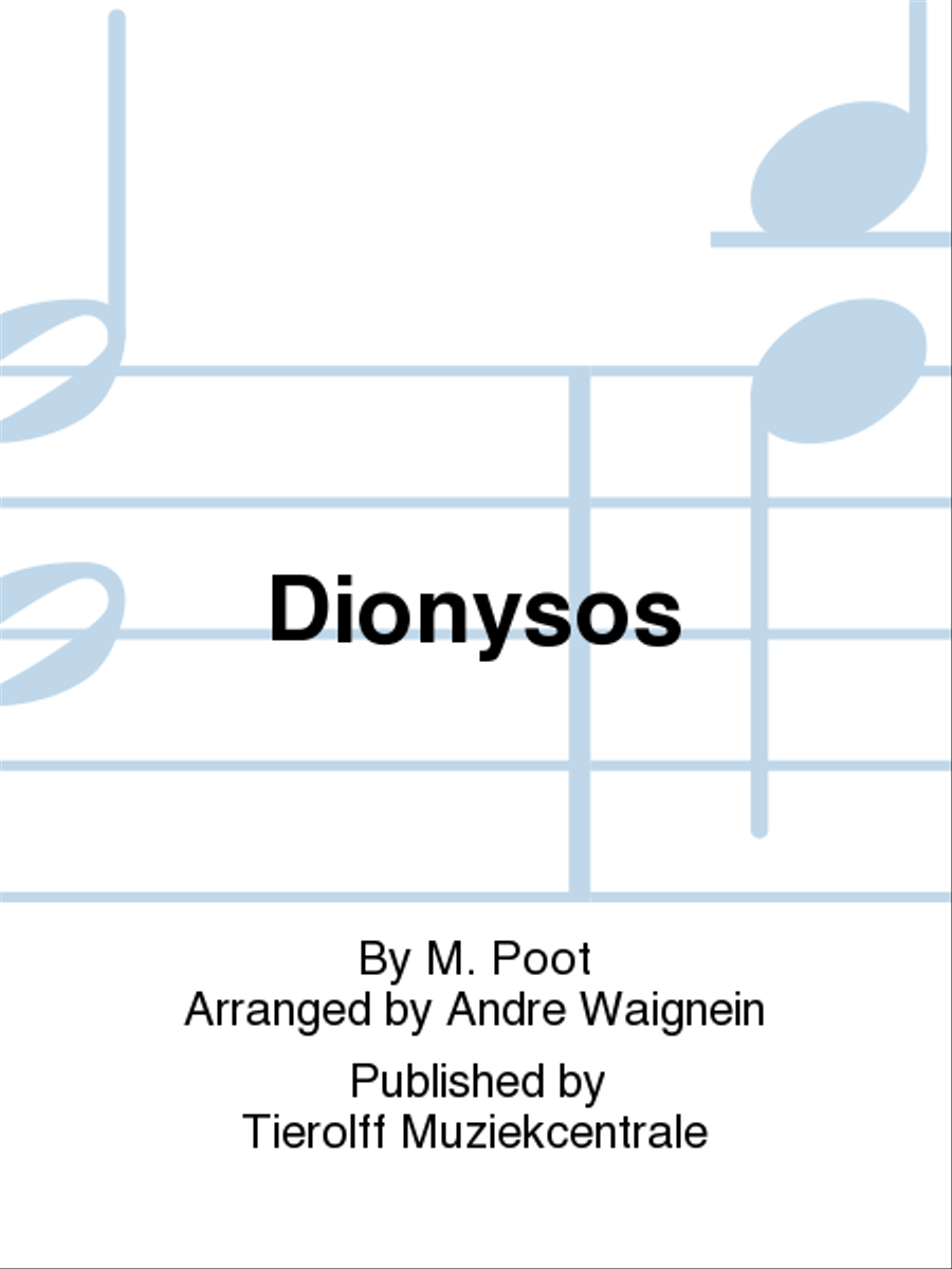 Dionysos Concert Band scores gallery preview page 1