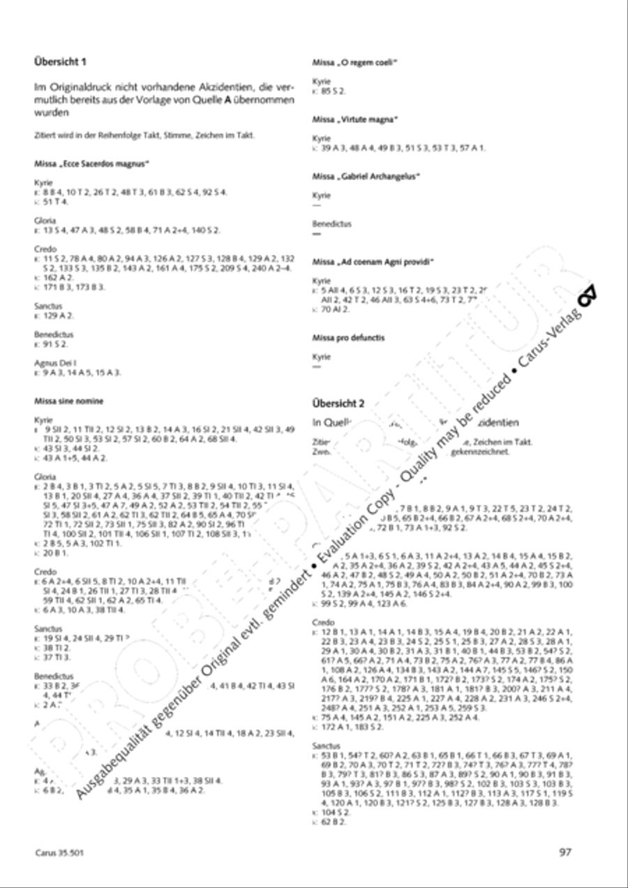Palestrina: Masses and individual movements Score scores gallery preview page 112