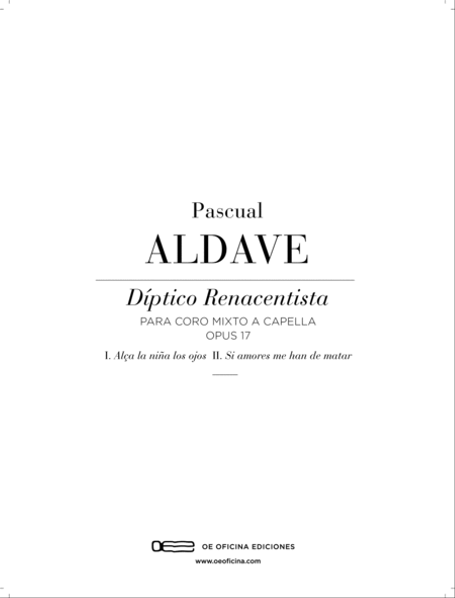 DÍPTICO RENACENTISTA 4-Part scores gallery preview page 2