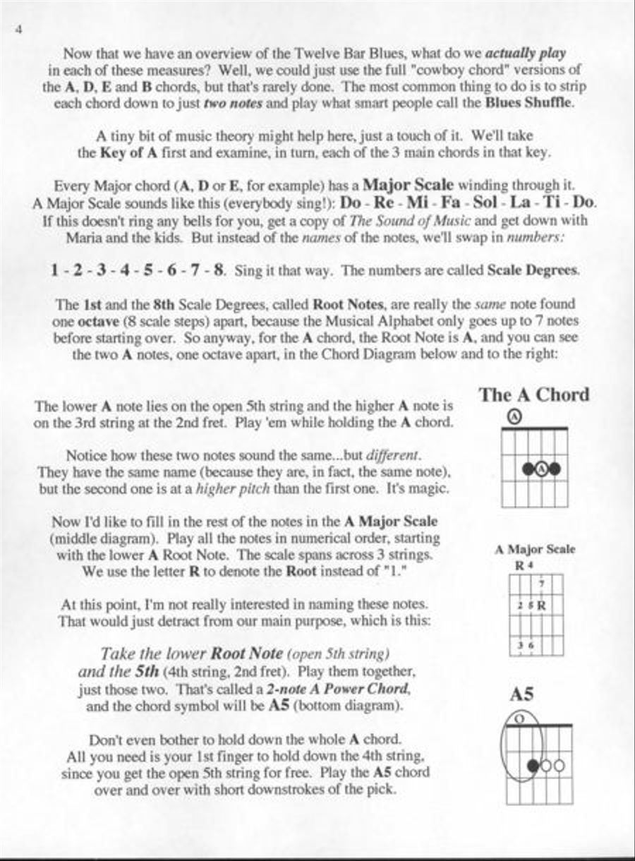 Blues Guitar from Scratch Electric Guitar scores gallery preview page 5