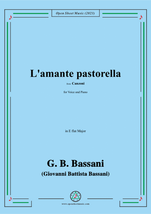 G. B. Bassani-L'amante pastorella,in E flat Major