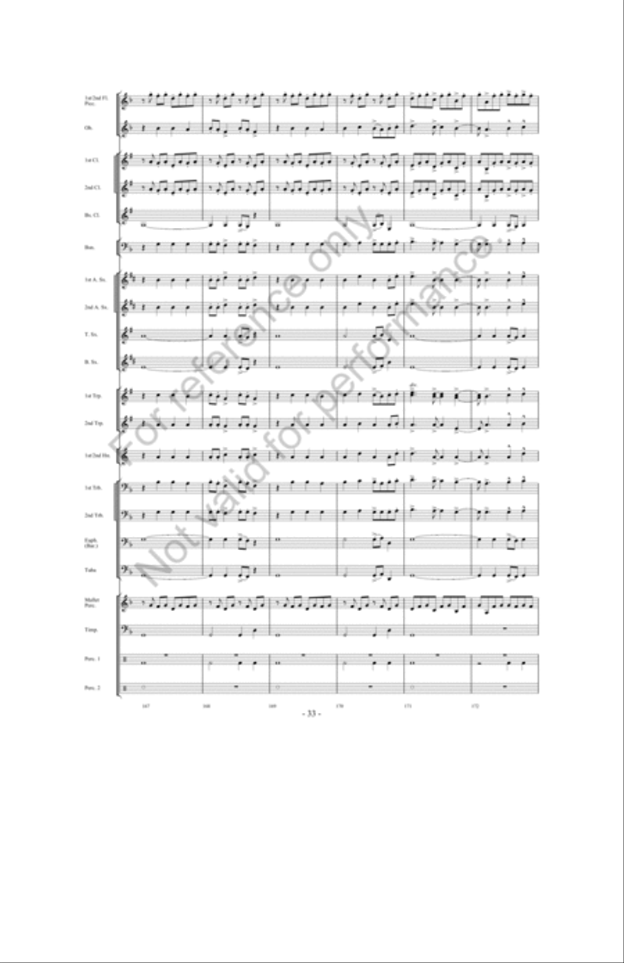 Zeus: King Of The Gods Zeus: King Of The Gods Concert Band scores gallery preview page 32