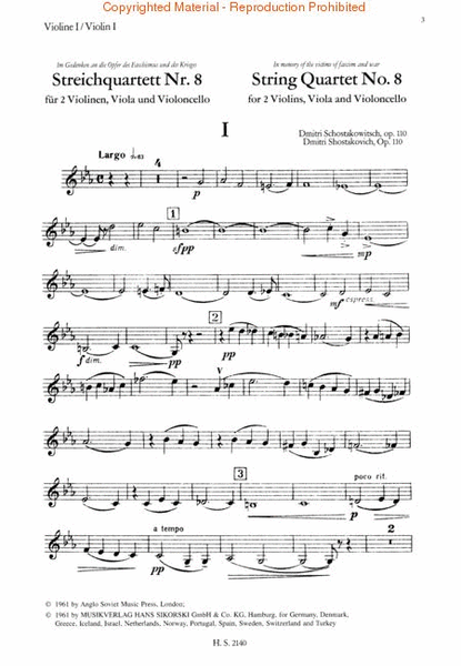 String Quartet No. 8, Op. 110