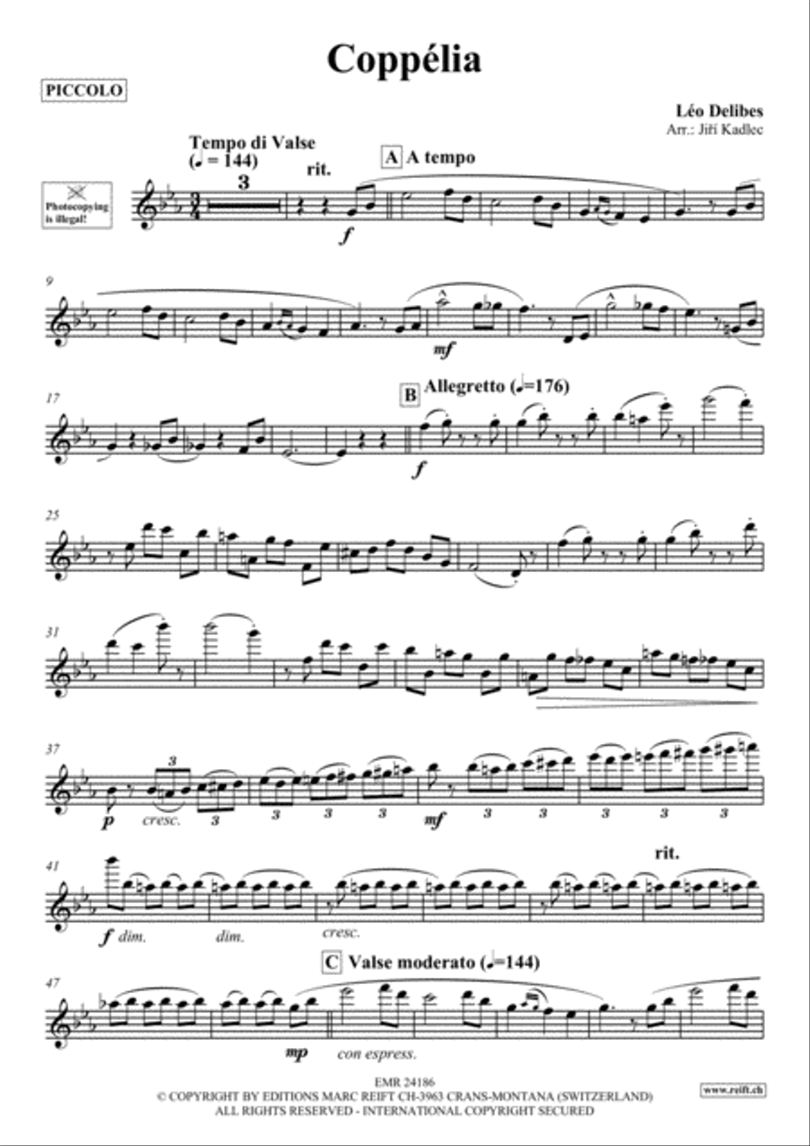Coppelia Coppelia Piccolo scores gallery preview page 2
