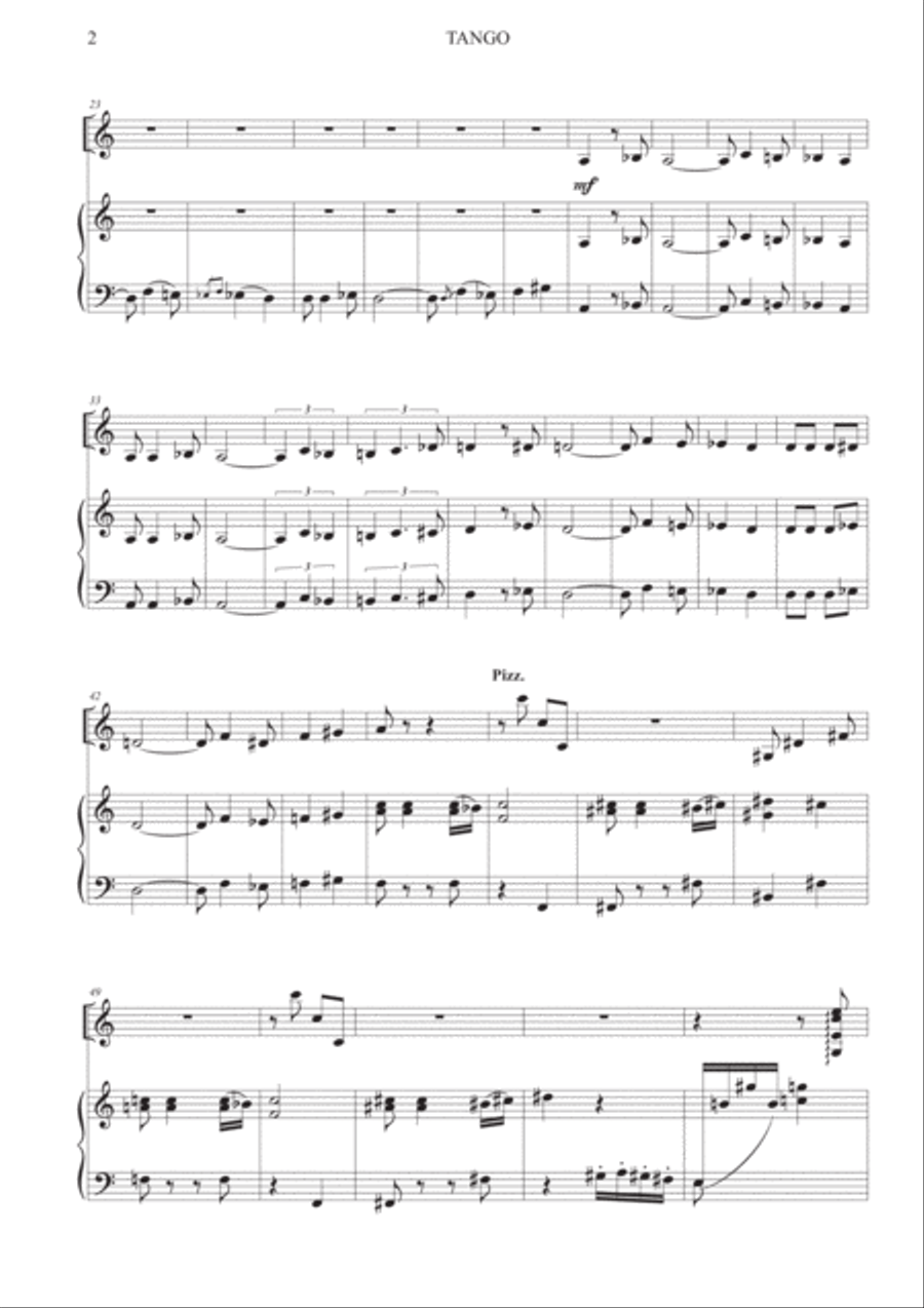 Tango String Duet scores gallery preview page 4
