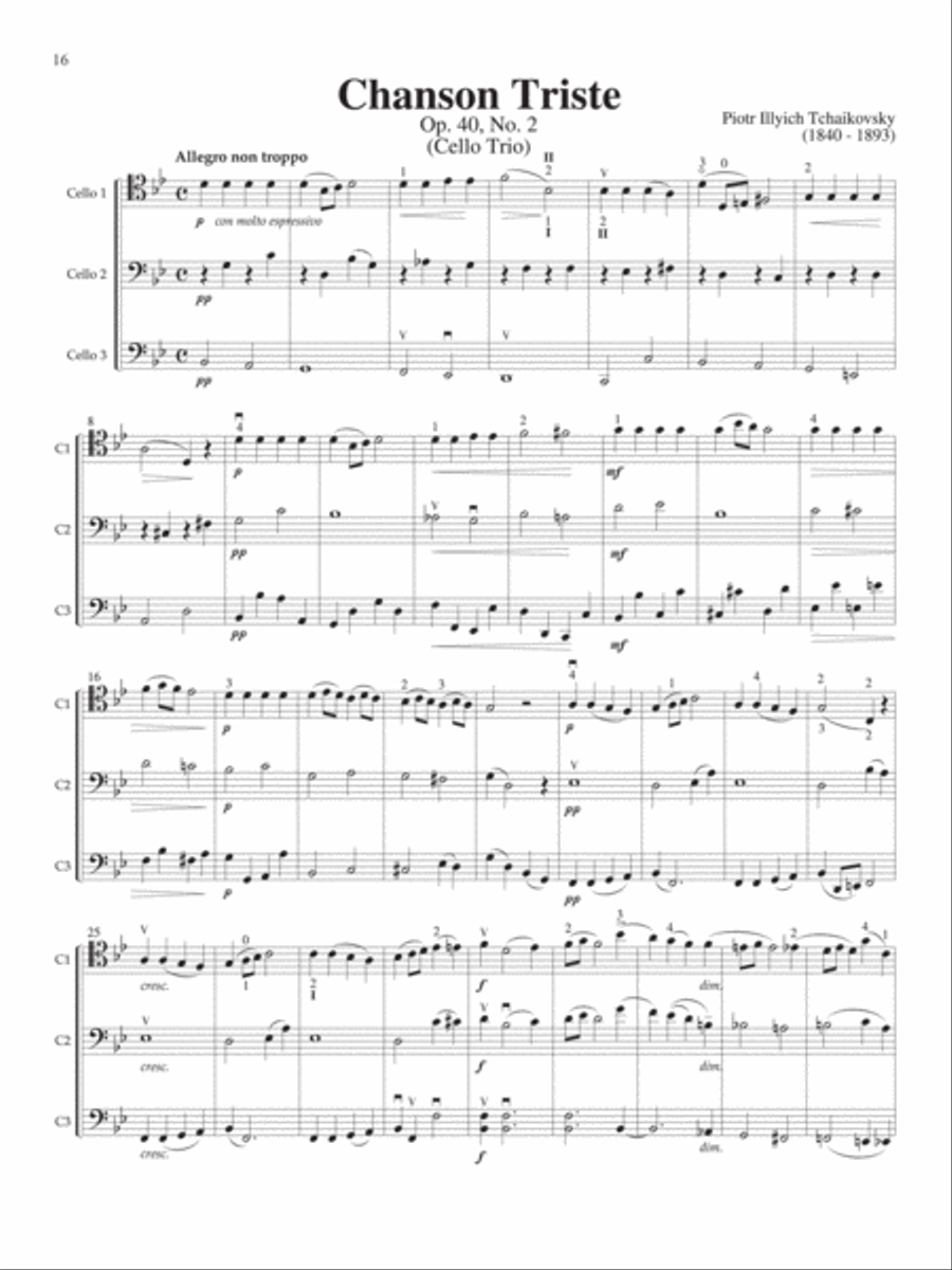 Ensembles for Cello, Volume 4 Cello scores gallery preview page 5