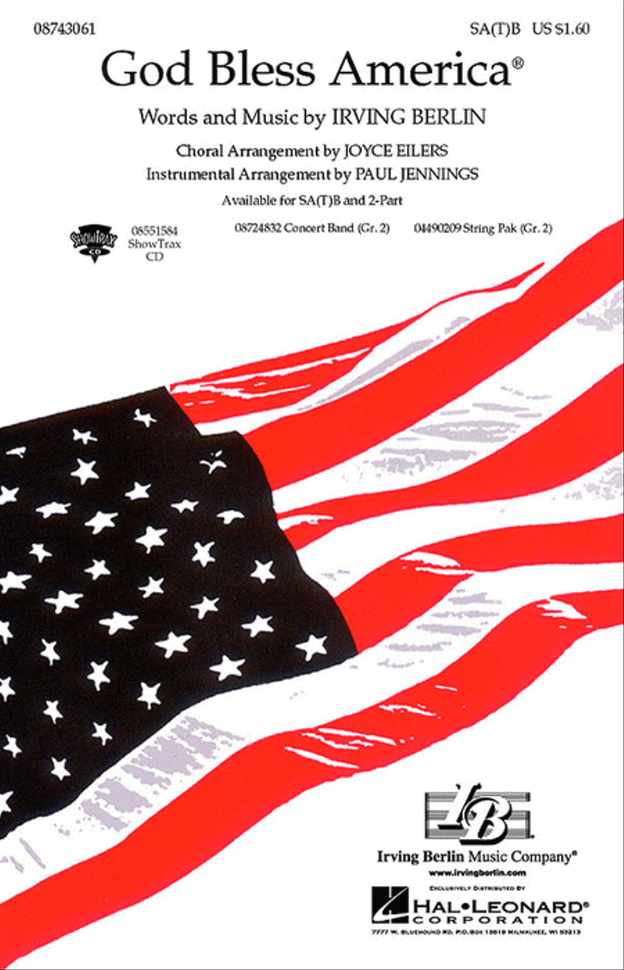 God Bless America® SA scores gallery preview page 1