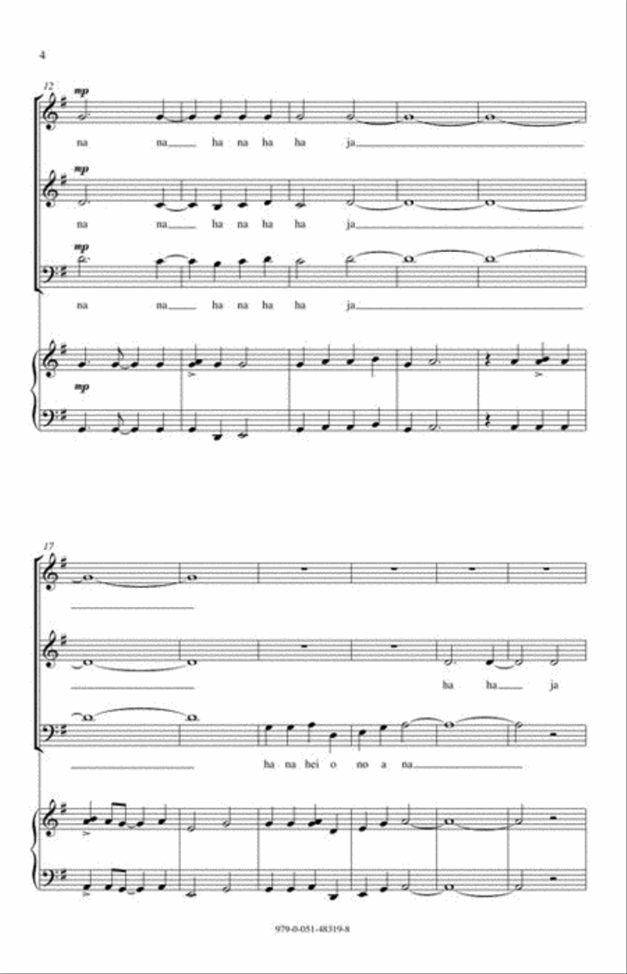 Eatnemen Vuelie Eatnemen Vuelie 3-Part scores gallery preview page 6