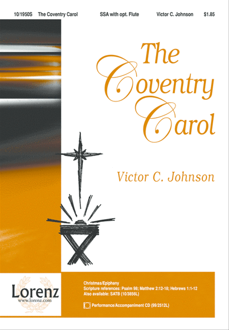 The Coventry Carol The Coventry Carol SSA scores gallery preview page 1