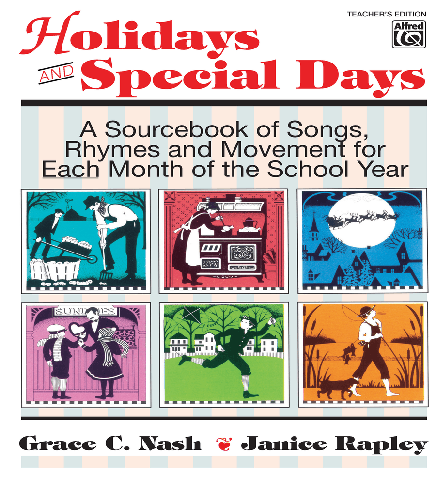 Holidays and Special Days Teacher Editions scores gallery preview page 1