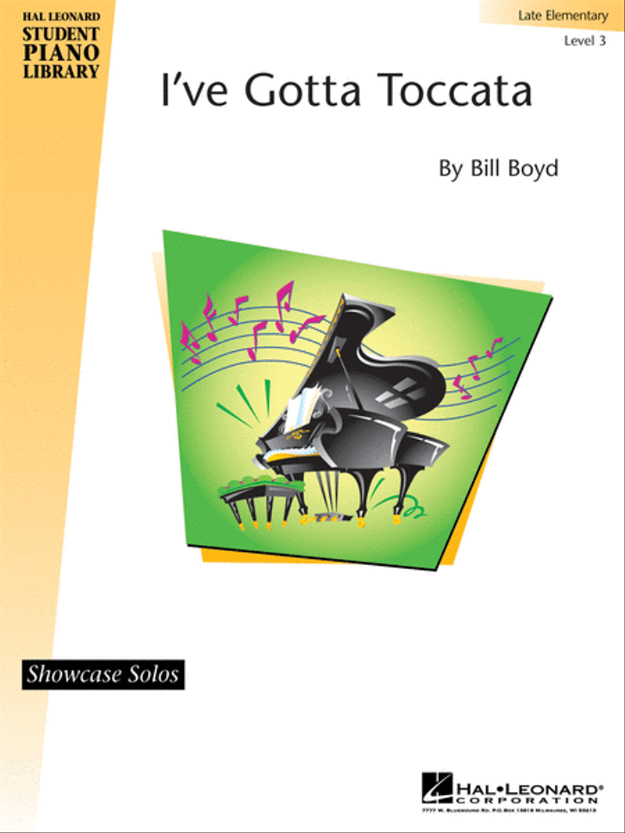 I've Gotta Toccata Piano Method scores gallery preview page 1