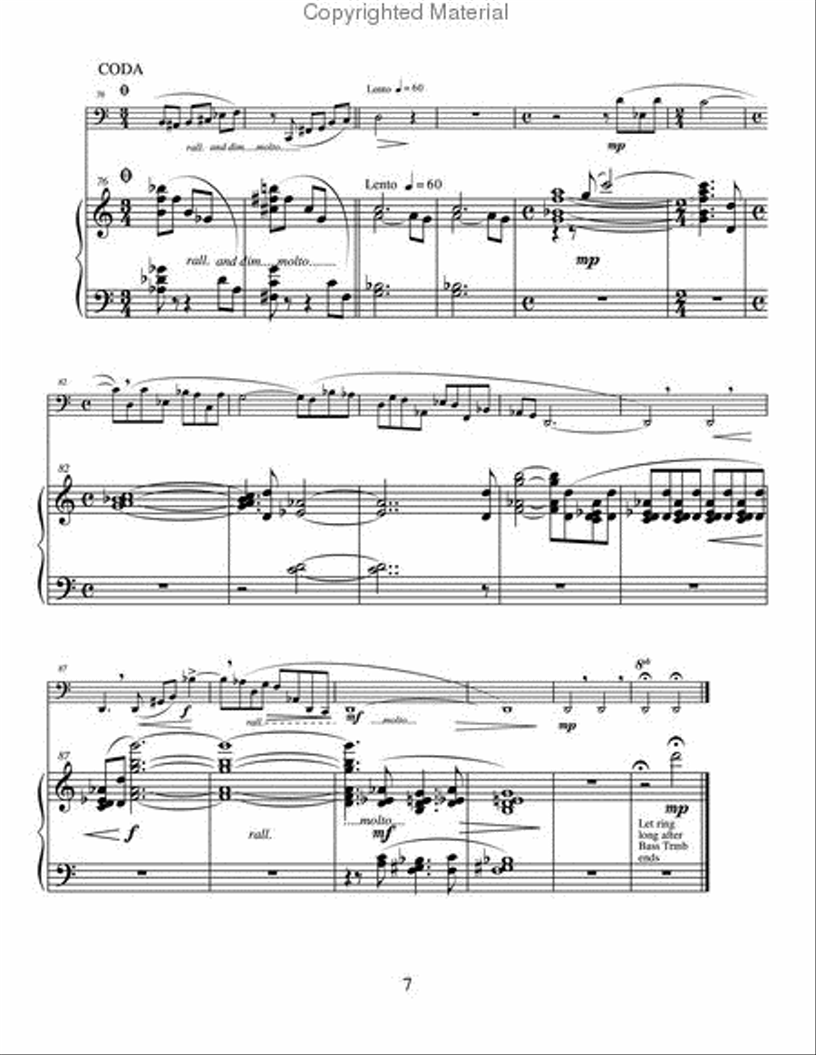 Four Bells Four Bells Trombone scores gallery preview page 4