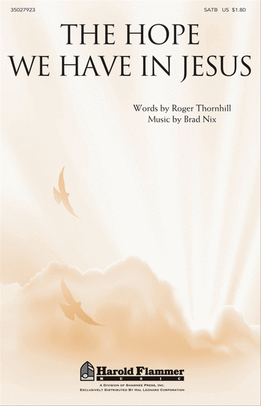 The Hope We Have in Jesus 4-Part scores gallery preview page 1