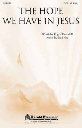 Book cover for The Hope We Have in Jesus