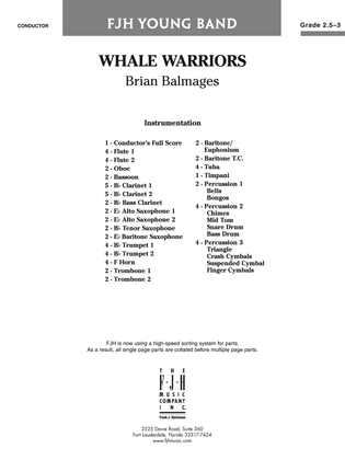 Whale Warriors: Score