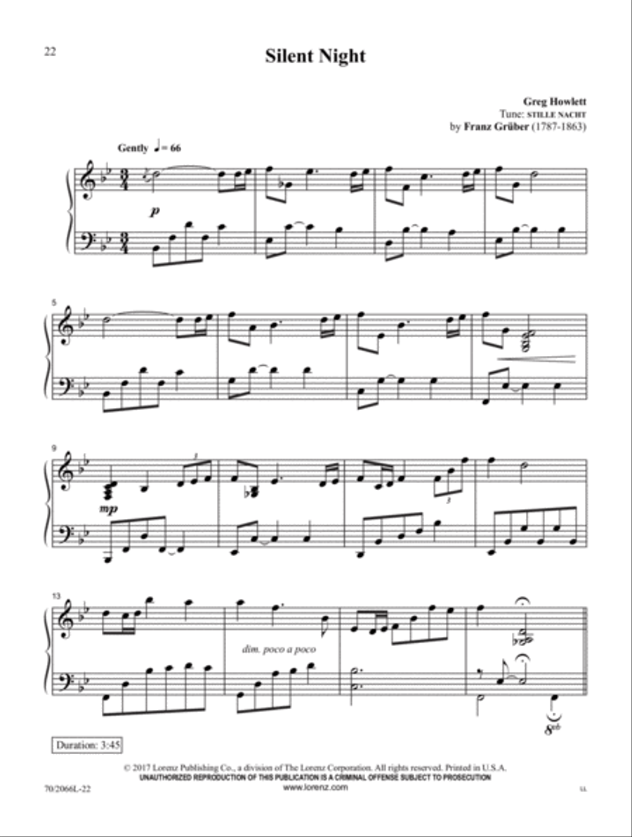 Christmas Improvisations Christmas Improvisations Piano Solo scores gallery preview page 14
