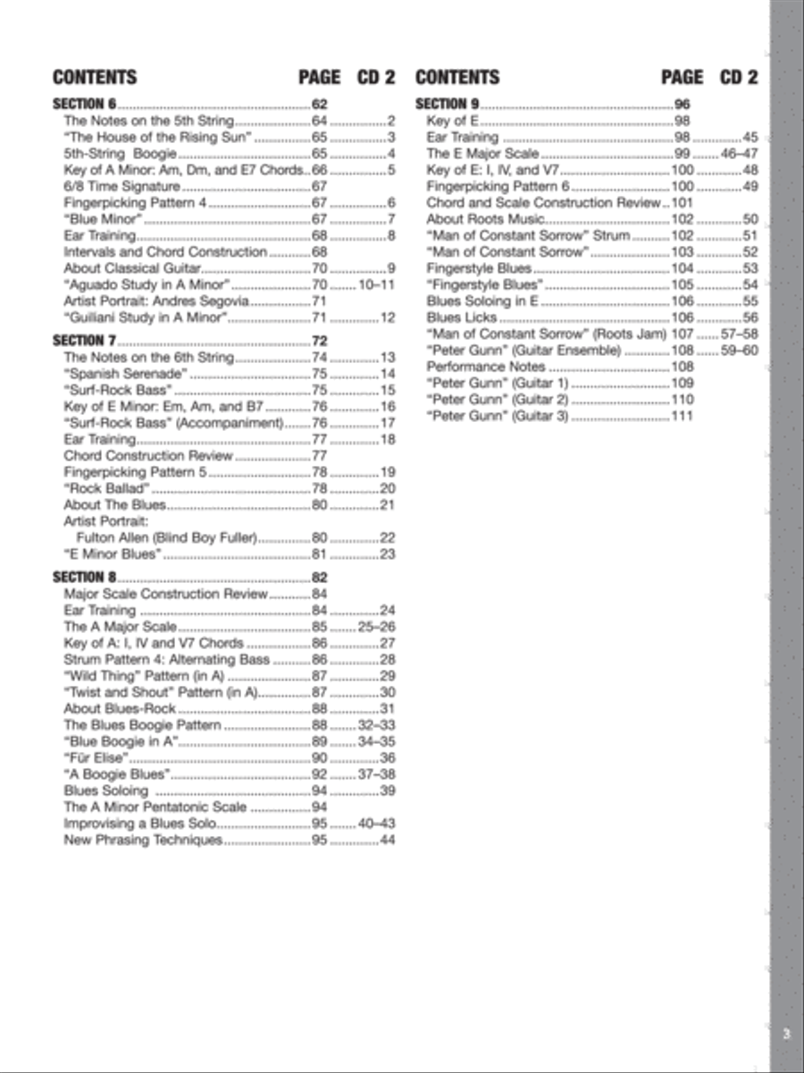 The Complete Beginning Guitarist Easy Guitar scores gallery preview page 6