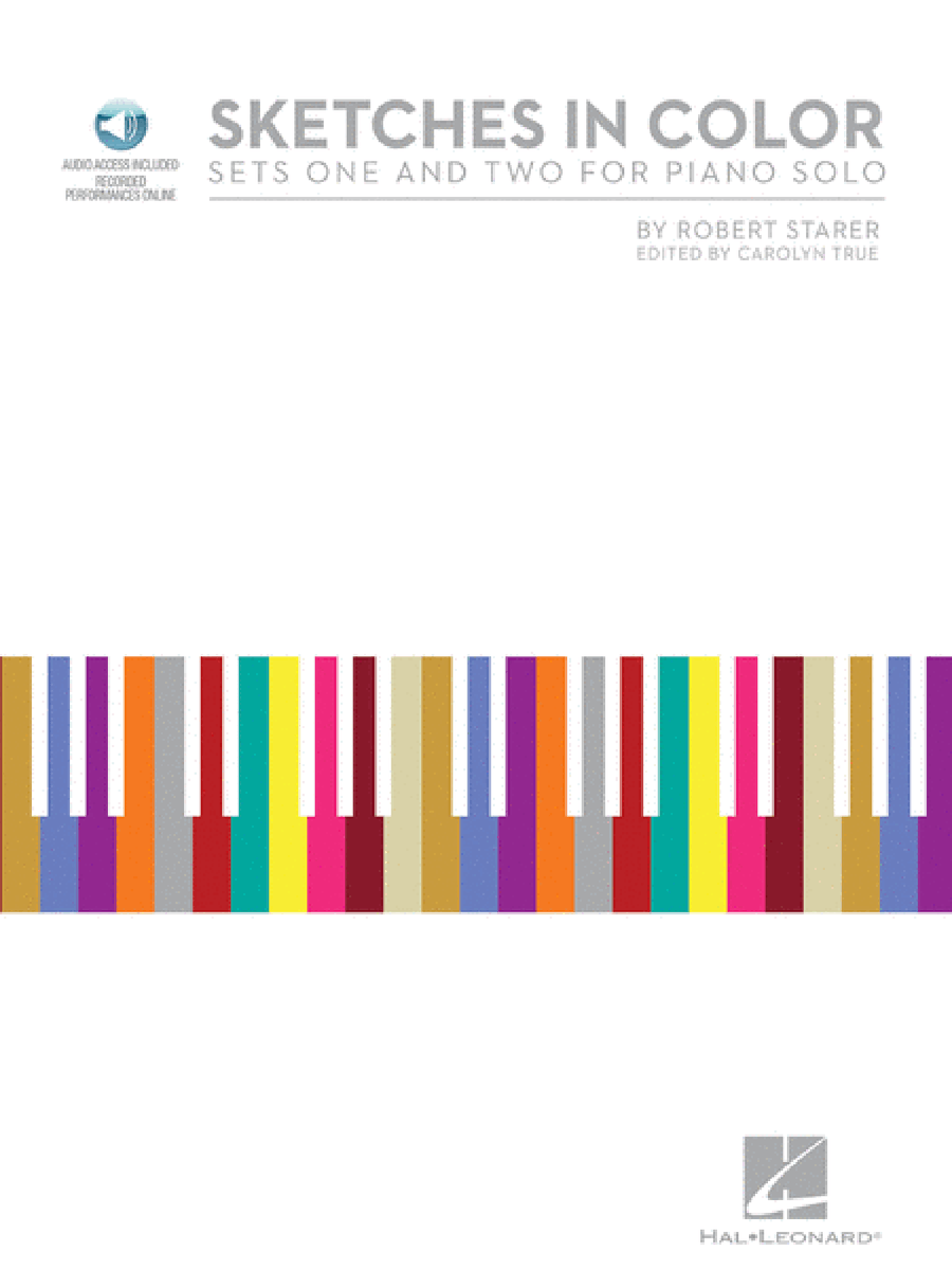 Robert Starer – Sketches in Color Piano Solo scores gallery preview page 1