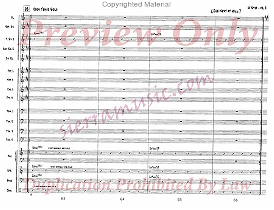Boop Boo Be Doop Jazz Ensemble scores gallery preview page 10