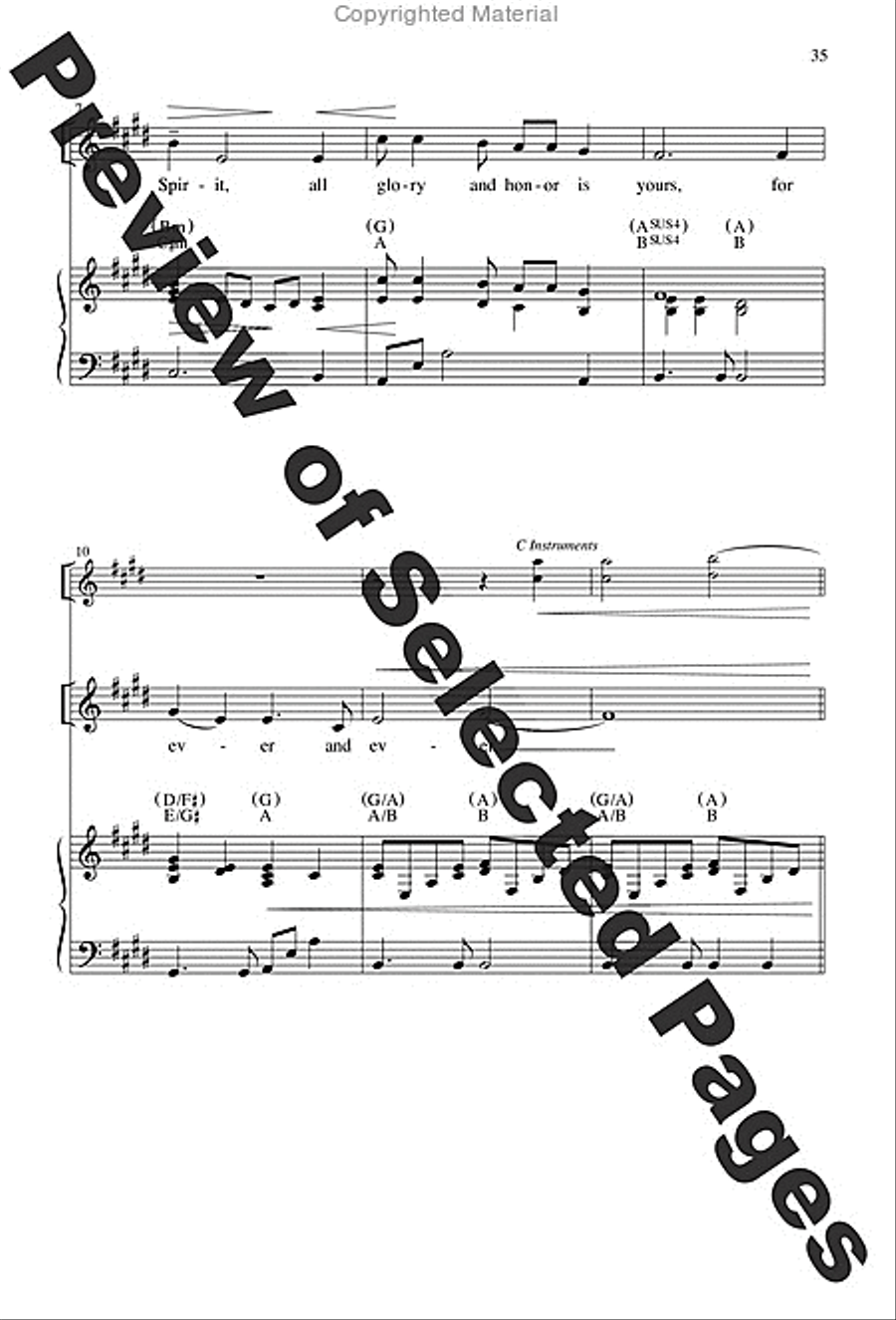 The Glendalough Mass CD scores gallery preview page 20