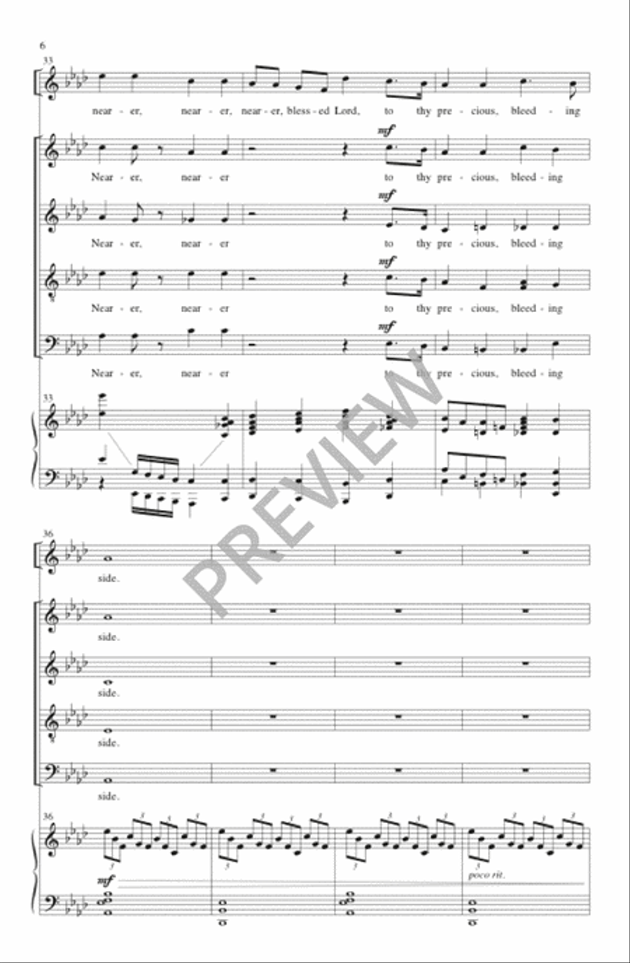 Draw Me Nearer Divisi scores gallery preview page 6
