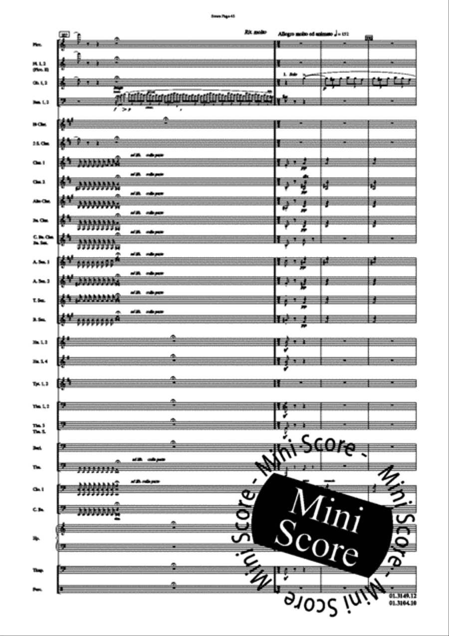 Scheherazade Concert Band scores gallery preview page 103