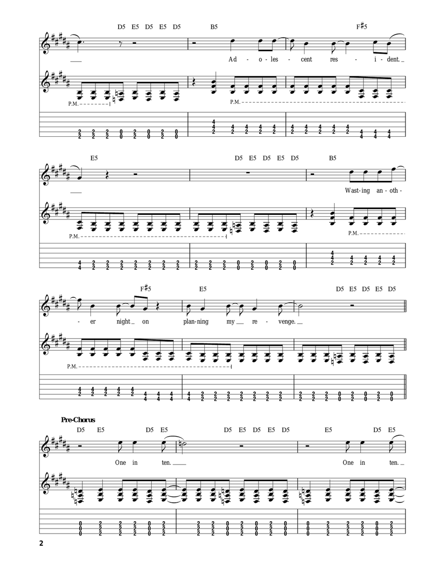 Monkey Wrench Acoustic Guitar scores gallery preview page 2
