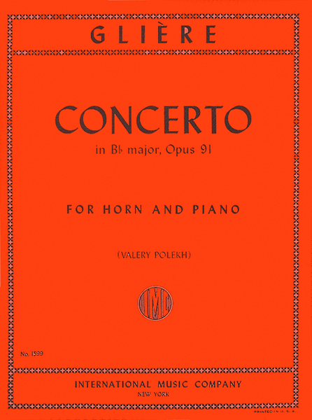 Concerto in B flat major - Opus 91