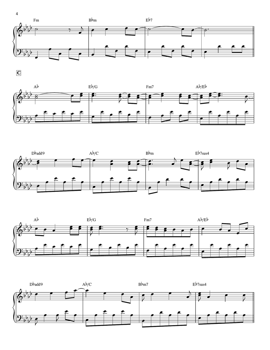 Joy Piano Solo scores gallery preview page 4