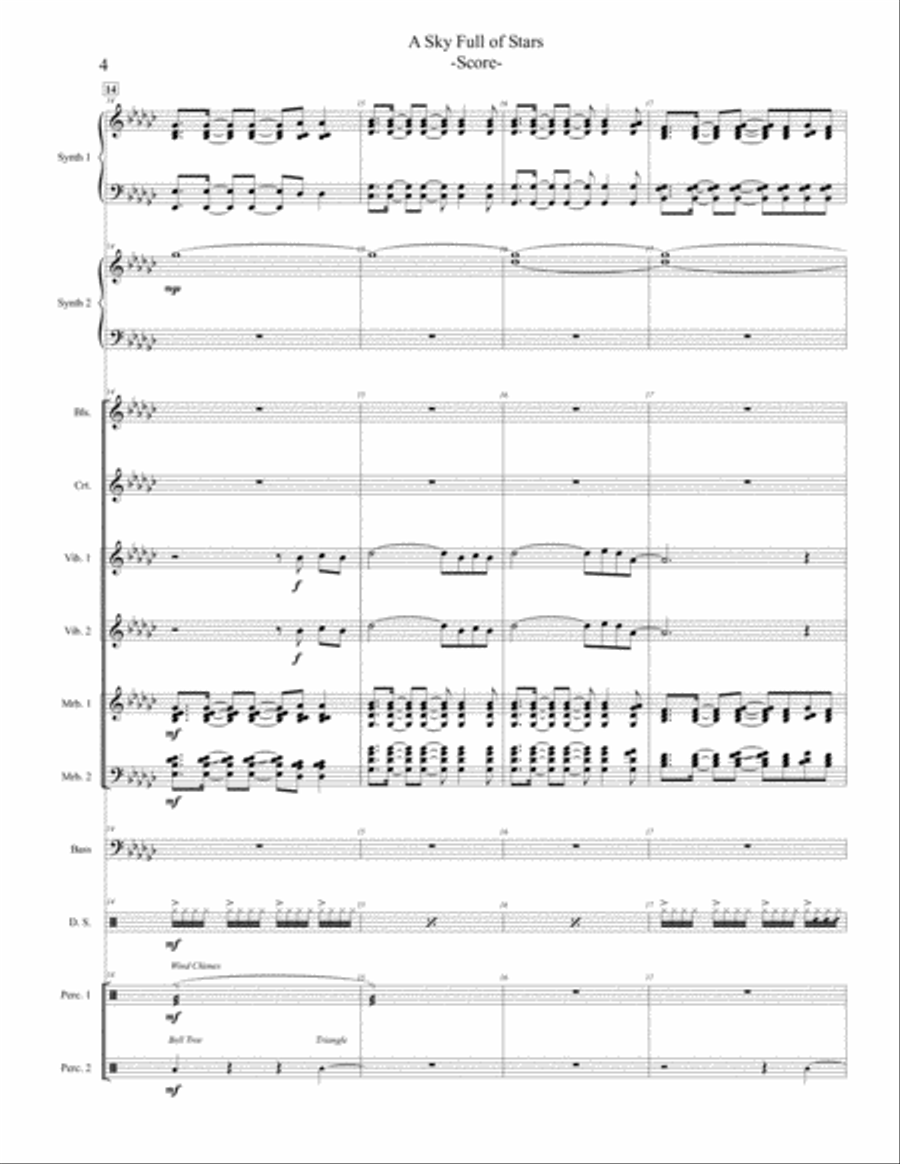 A Sky Full Of Stars School and Community scores gallery preview page 4