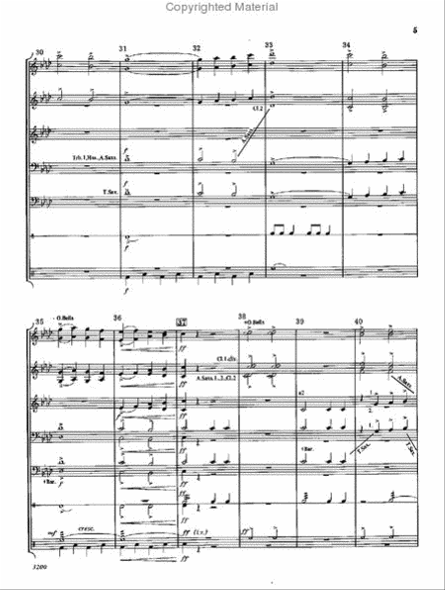 Diabolique Diabolique Concert Band scores gallery preview page 5
