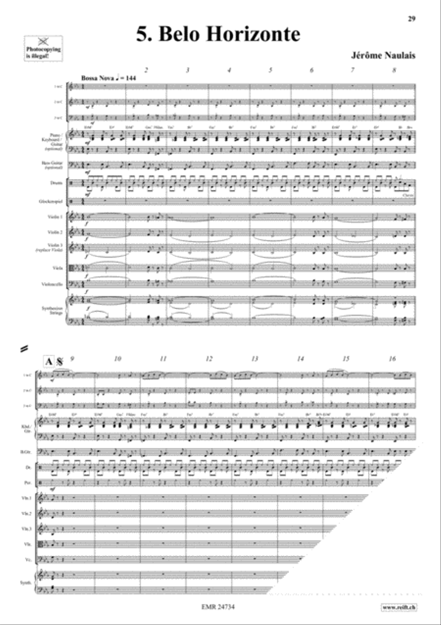 Play With Your Band Volume 1 3-Part scores gallery preview page 8