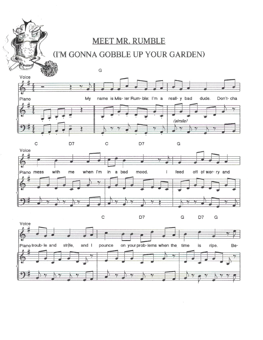 Puddle Jumpin'... A Songbook for Children of All Ages: Demo Sheet Music Unison Choir scores gallery preview page 1