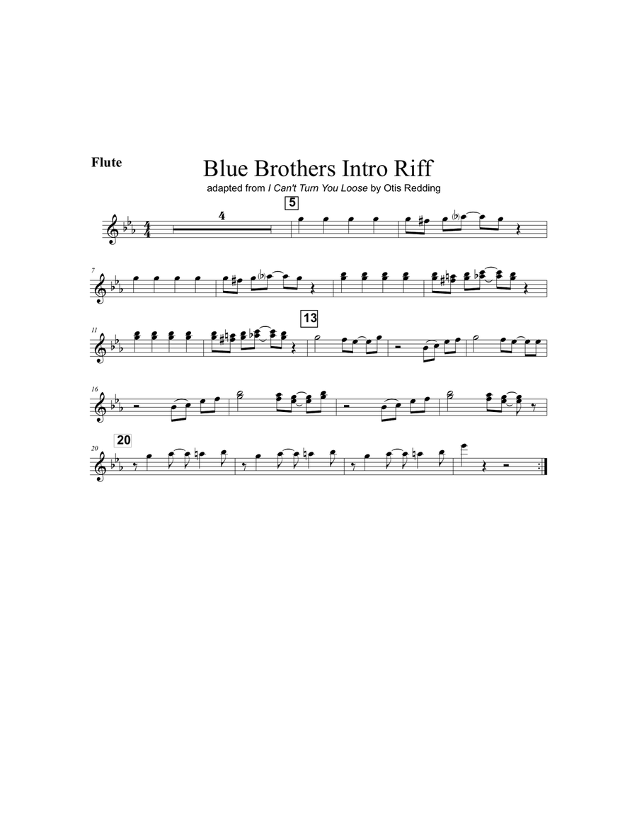 I Can't Turn You Loose Jazz Ensemble scores gallery preview page 3