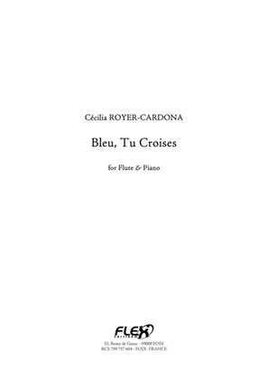 Book cover for Bleu, Tu Croises