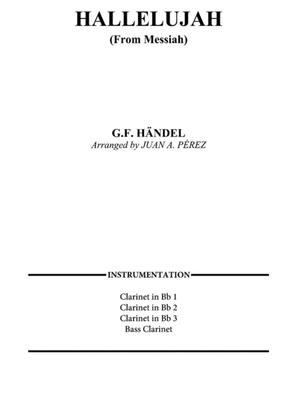 Book cover for Hallelujah - Clarinet Quartet