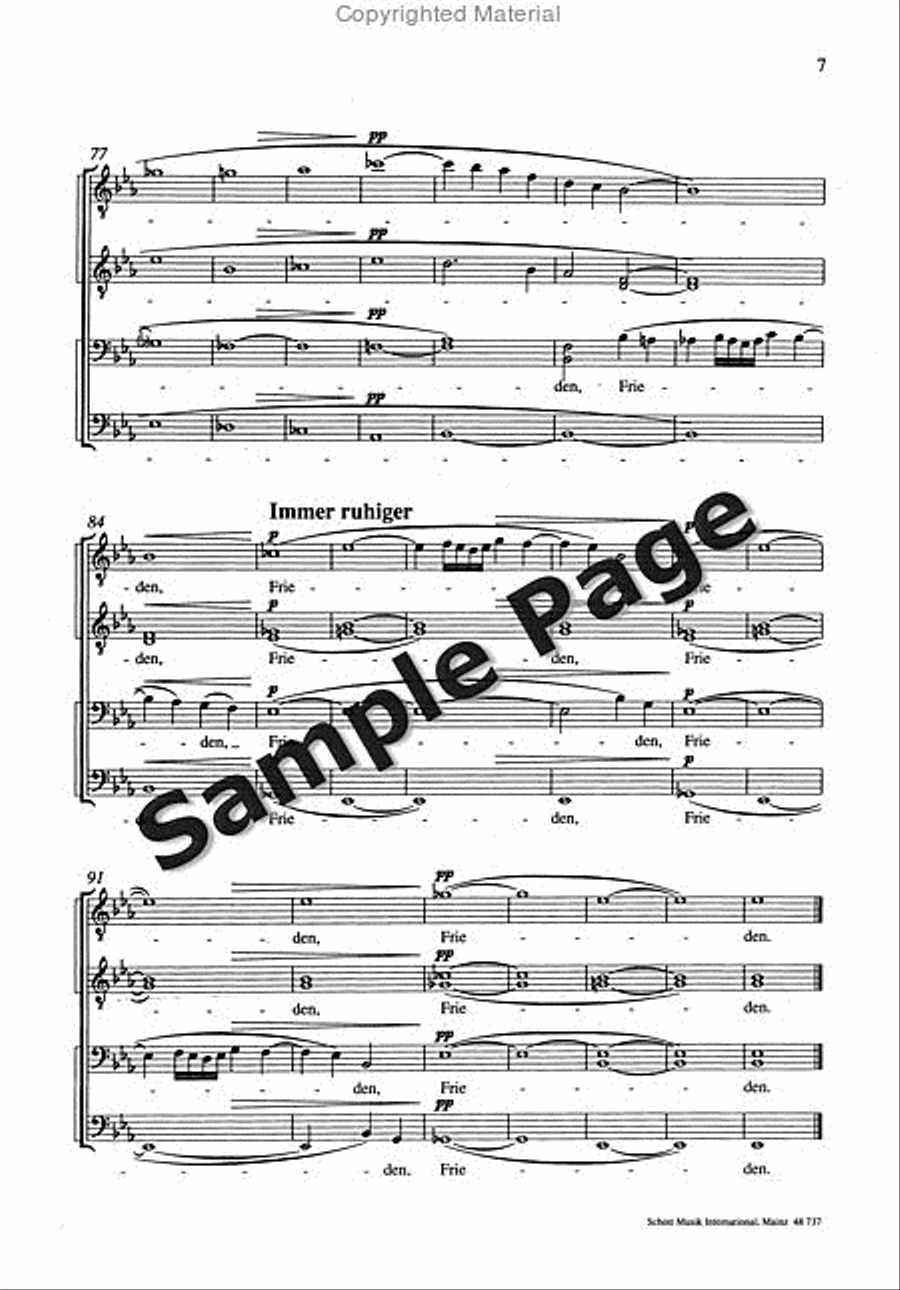 Durch Einsamkeiten TTBB scores gallery preview page 8